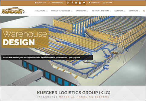 Kuecker Logistics Group Responsive Website