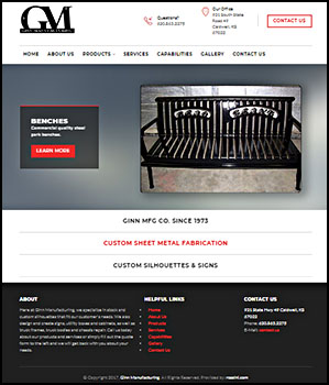 Ginn Manufacturing - Custom signs and outdoor furniture